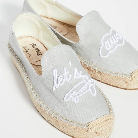 New SOLUDOS - LETS FLY AWAY Slip-ons Size 8 - Picture 1 of 8
